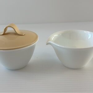 Vintage Corelle Cream and Sugar Set